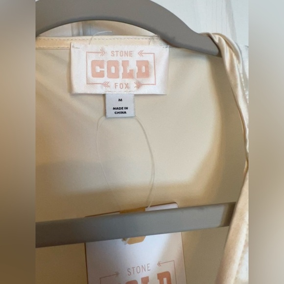 Stone Cold Fox x REVOLVE Basier Dress in Ivory - Picture 6 of 7